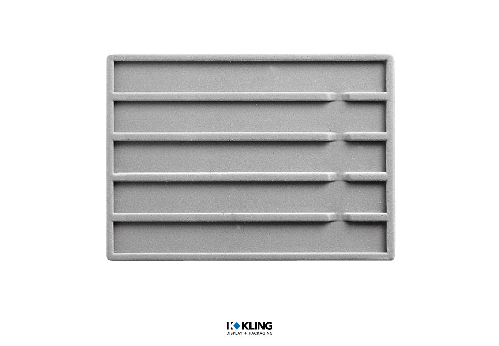 Tiefgezogener Einsatz 3007X mit 5 Fächern 25 x 210 mm für die Karten 322A2