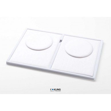 Eingeschlagene Aufmachungskarte 381TA mit rundem Tambour