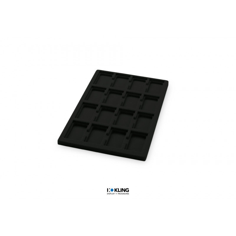 Tiefgezogener Einsatz 3002V mit 16 vertieften Fächern