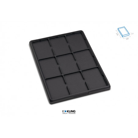 Fachlade RL9F/17 mit 9 Fächern Serie Rebra Extralight