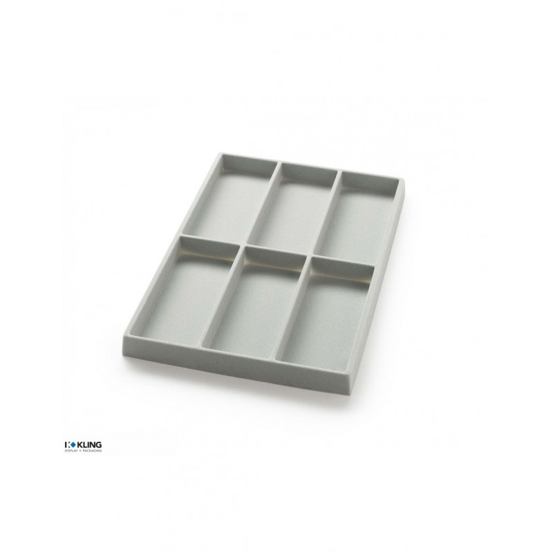 Tiefgezogener Einsatz 3019 mit 6 Fächern für Brillen