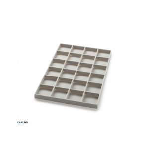 Tiefgezogener Einsatz 3064 mit 24 Fächer