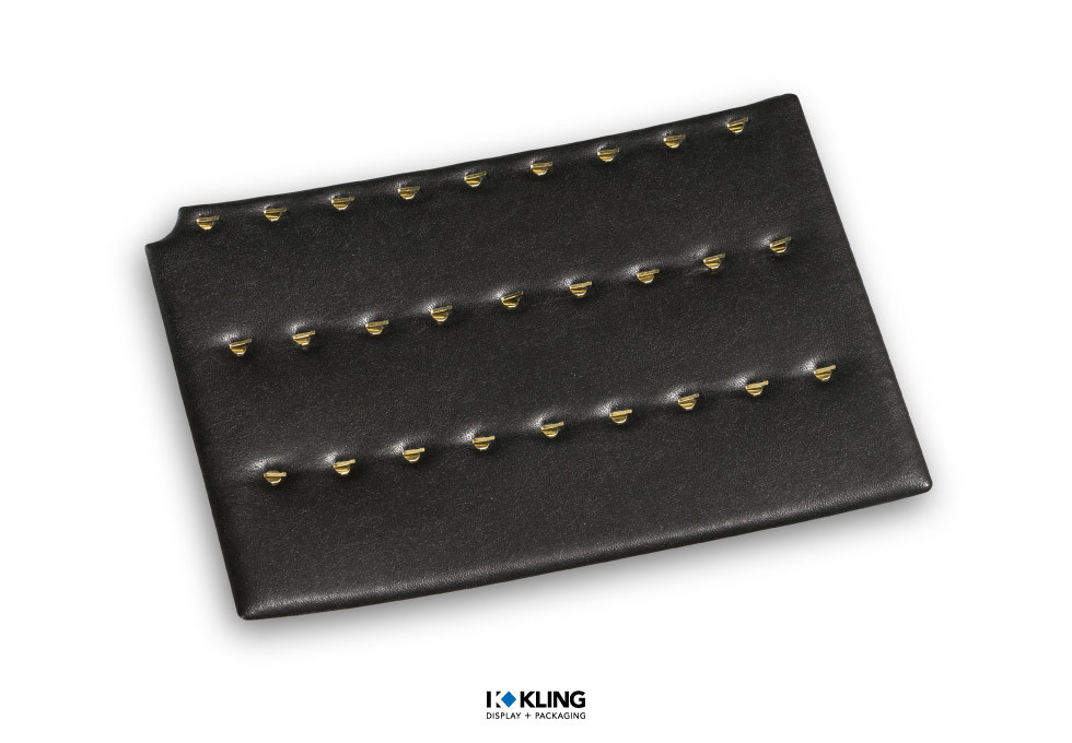 Karte RS1/27 mit 27 goldfarbenen Haken für die Fachlade RL1F