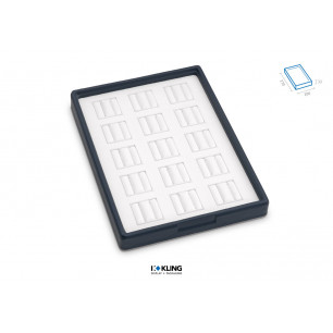 Ringlade RL15TR mit 15 Trauringbäckchen Serie Rebra Extralight