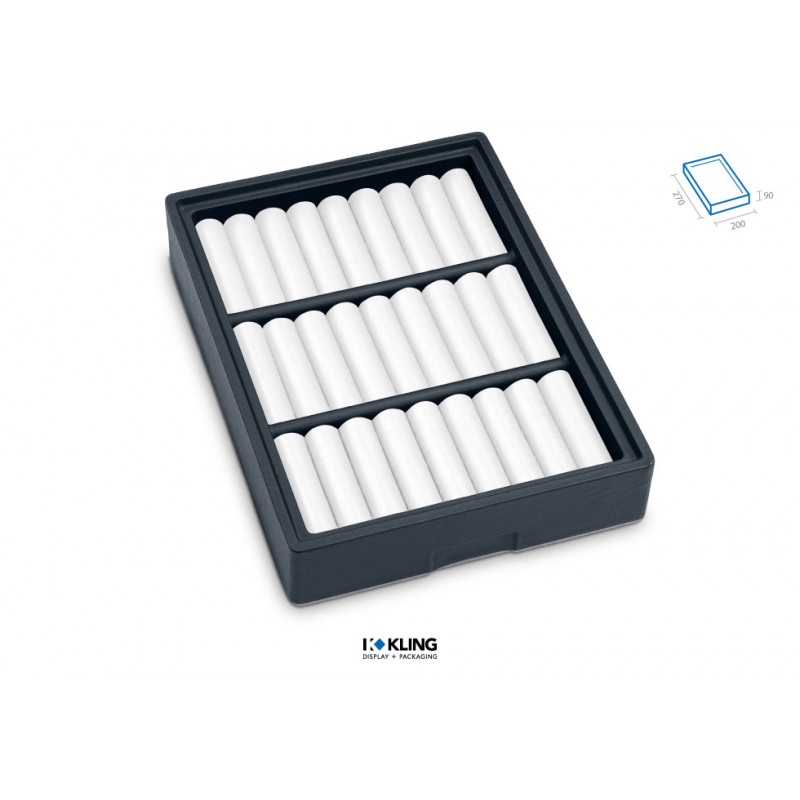 Armreiflade RL31/90 2-teilig mit 3 x 9 Wulsten Serie Rebra Extralight