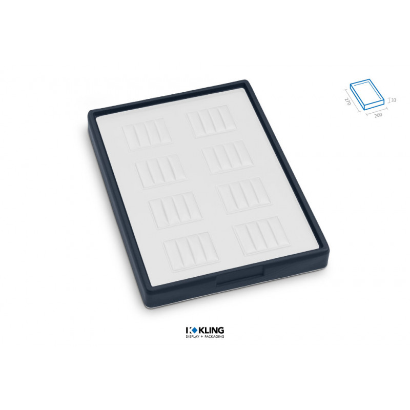 Ringlade RL8TRI mit 8 Triset-Ringbäckchen Serie Rebra Extralight