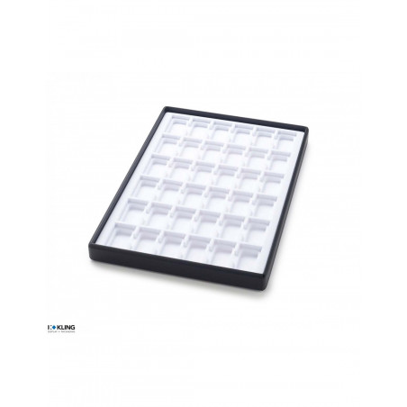 Tiefgezogener Einsatz 3083V mit 36 vertieften Fächern