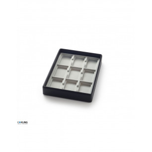 Tiefgezogener Einsatz 3149XV mit 9 vertieften Fächern