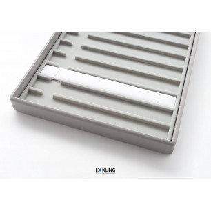 Eingeschlagene Aufmachungskarte 322A2 für Armband mit 2 Gummis