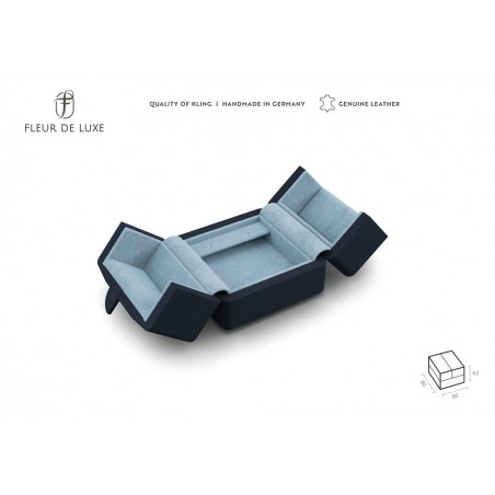 Ohrschmucketui mit Winkelkarte klein Serie Versailles