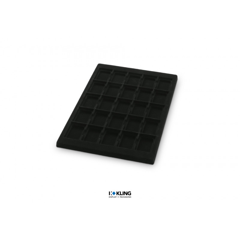 Tiefgezogener Einsatz 3003V mit 25 vertieften Fächern