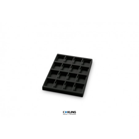 Tiefgezogener Einsatz 3004XV mit 16 vertieften Fächern