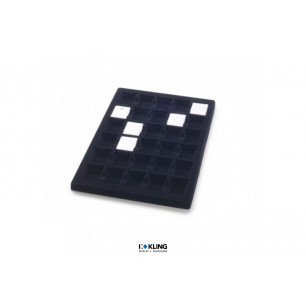 Tiefgezogener Einsatz 3084V mit 30 vertieften Fächern