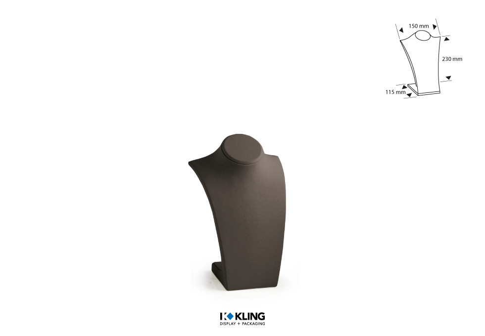 Deko Büste für Ketten DE42B3 Serie Kariba Deko Büste für Ketten DE42B3 Serie Kariba