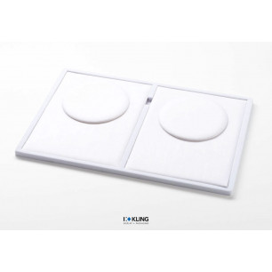 Eingeschlagene Aufmachungskarte 381TA mit rundem Tambour