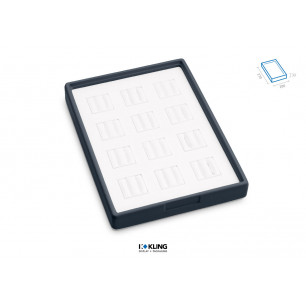 Ringlade RL12TR mit 12 Trauringbäckchen Serie Rebra Extralight