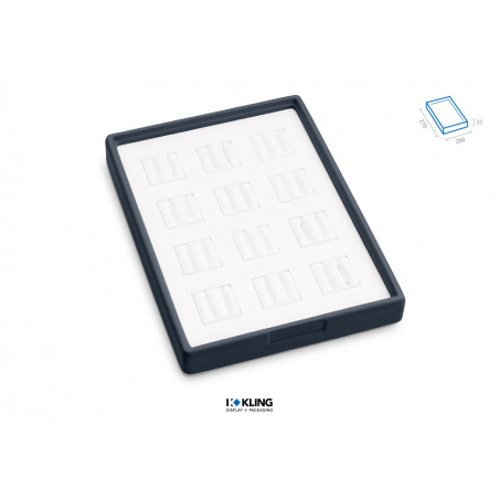 Ringlade RL12TR mit 12 Trauringbäckchen Serie Rebra Extralight