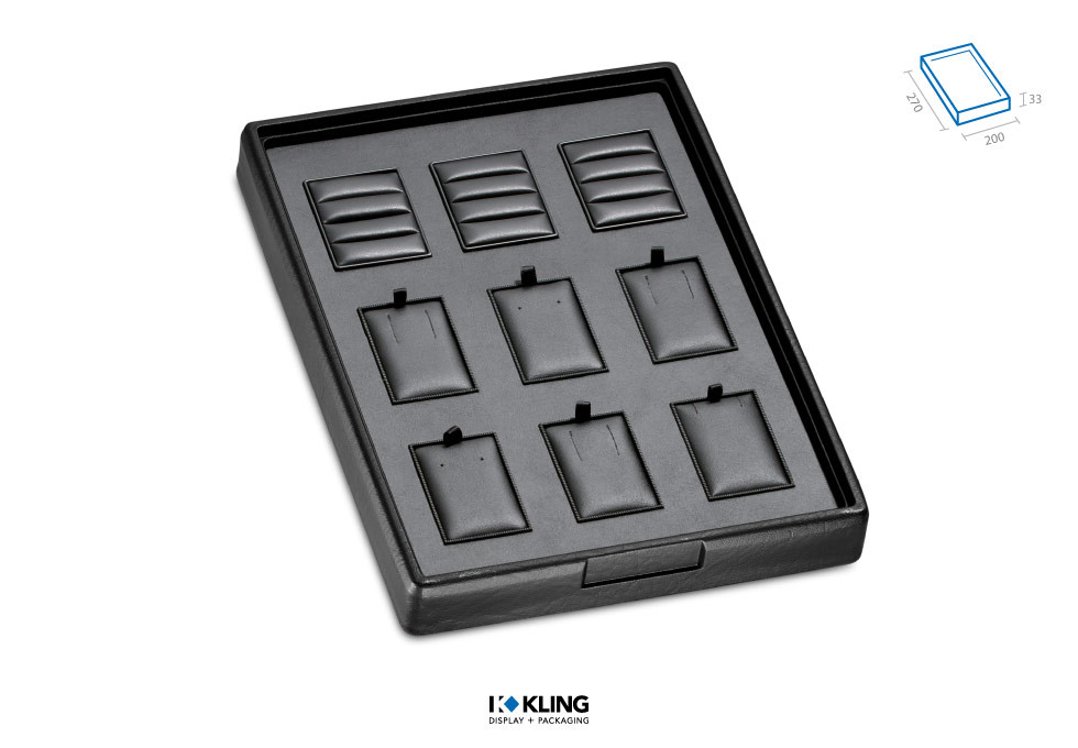 Set-Lade RLD33V mit 3 Triset-Ringbäckchen und 6 Fächern Serie Rebra Extralight