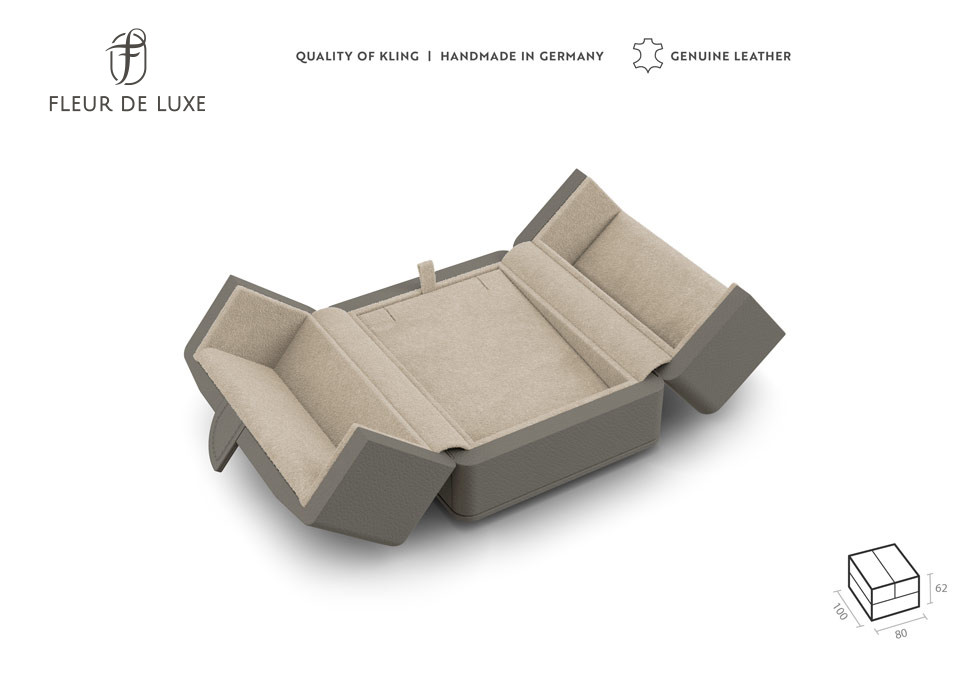 Anhängeretui mit eingeschlagener Karte Serie Versailles