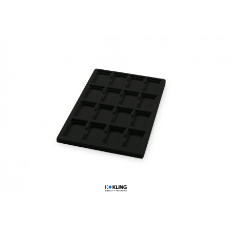 Tiefgezogener Einsatz 3002V mit 16 vertieften Fächern