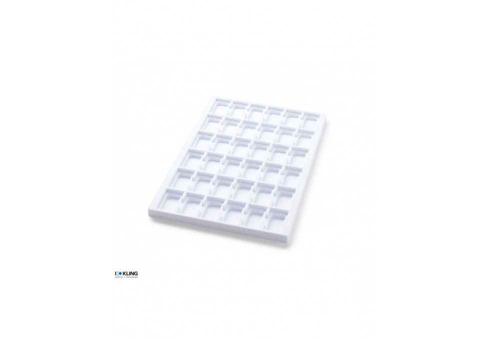 Tiefgezogener Einsatz 3083V mit 36 vertieften Fächern