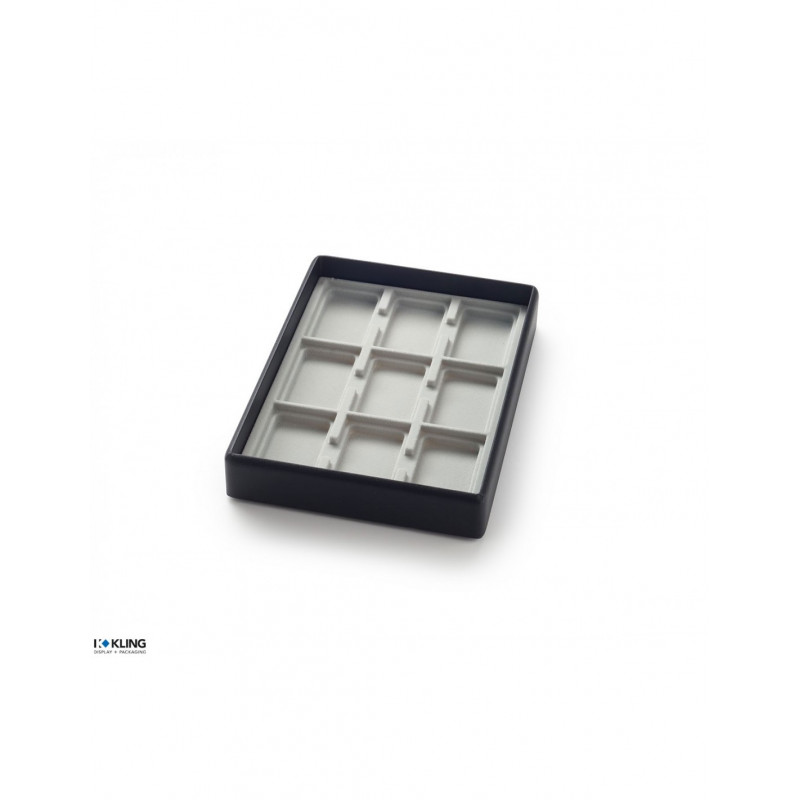 Tiefgezogener Einsatz 3149XV mit 9 vertieften Fächern