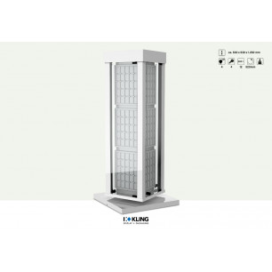 Tischvitrine 24982B LED beleuchtet