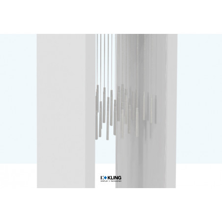 Ringobar lackiert für 45 Ringe 21750R