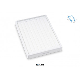 Ringlade RL9W/33 mit 9 Wulsten - 8 Ringreihen für Ringe Serie Rebra Extralight