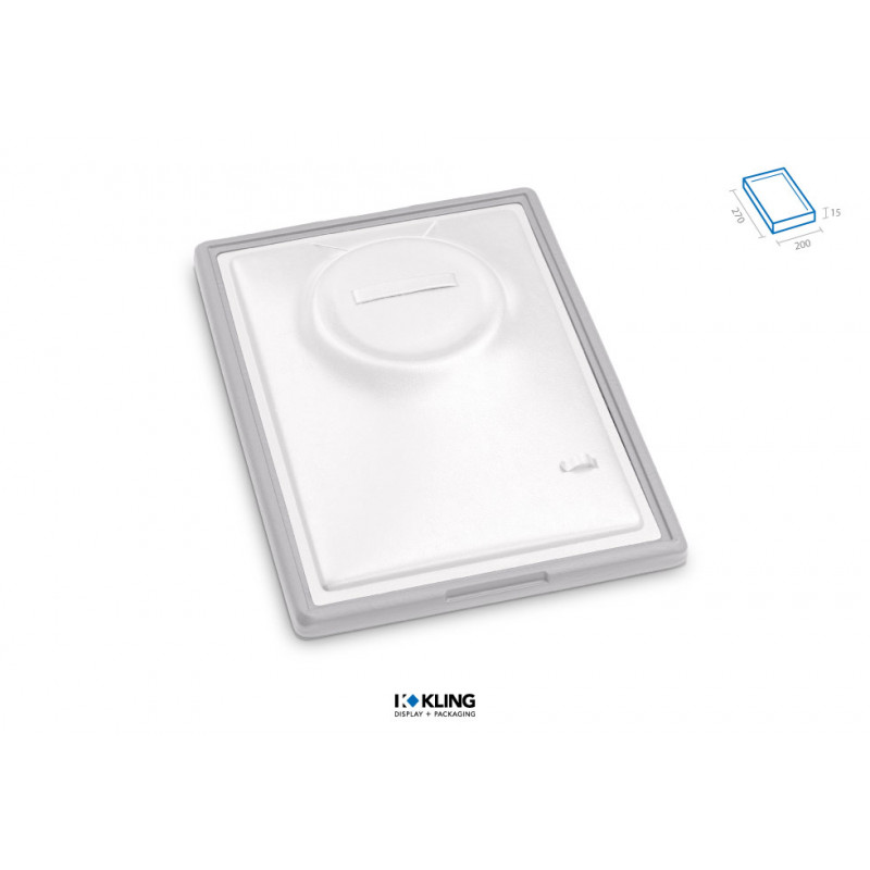 Büstenlade RL03A/15 für Collier,Ring und Stecker Serie Rebra Extalight