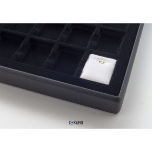 Eingeschlagene Aufmachungskarte 303HA für Anhänger mit gold- oder silberfarbenem Haken 751