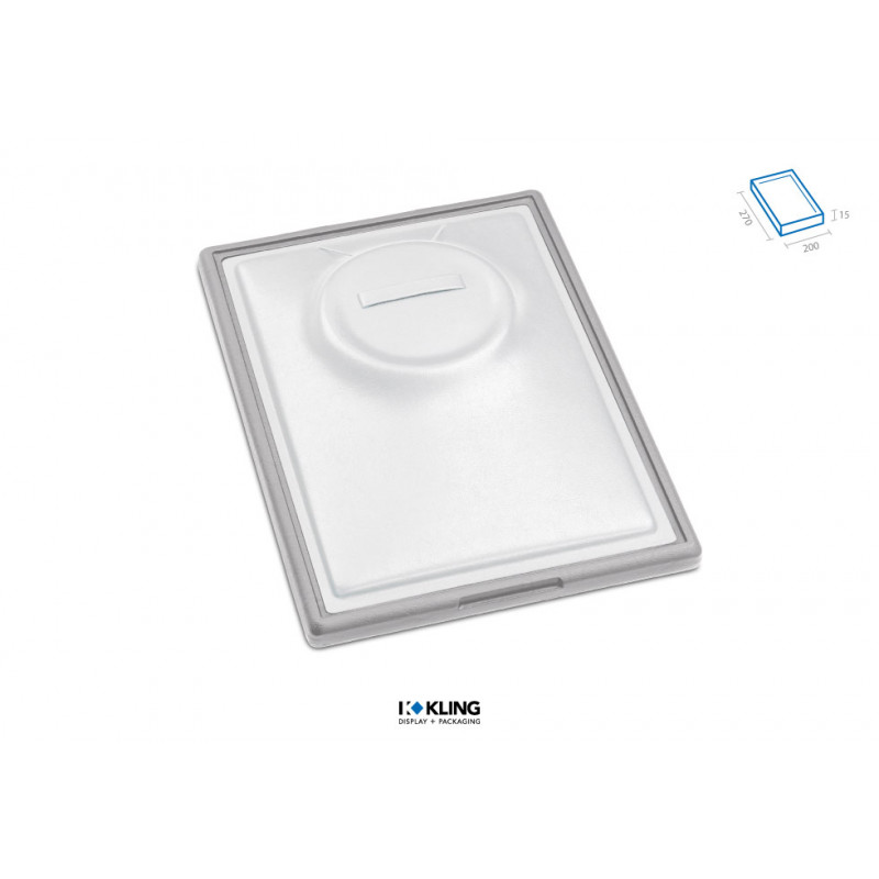 Büstenlade RL02A/15 für Collier und Stecker Serie Rebra Extralight