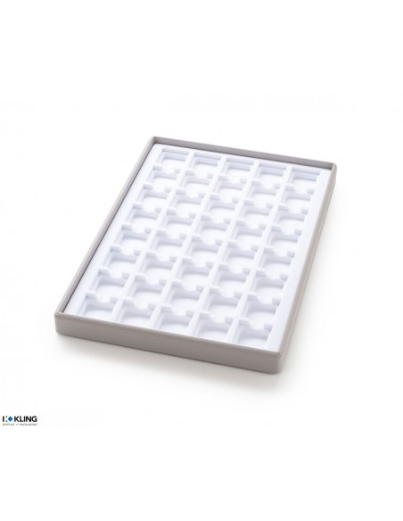 Vacuum-formed insert 3016V with 40 deep-set compartments