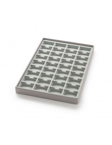 Vacuum-formed insert 3061V with 36 deep-set compartments