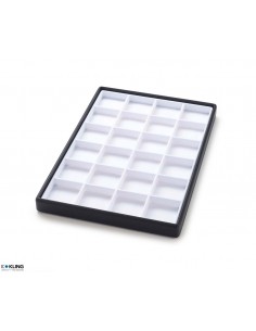 Vacuum-formed insert 3064 with 24 compartments, high dividers
