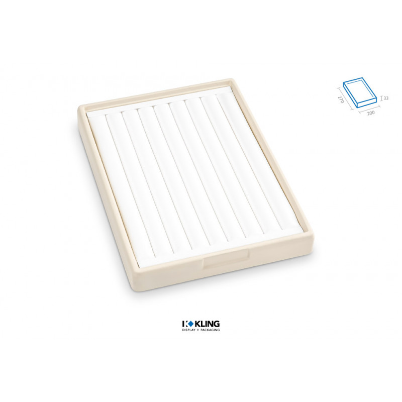 Ringlade RL9W/33 mit 9 Wulsten - 8 Ringreihen für Ringe Serie Rebra Extralight