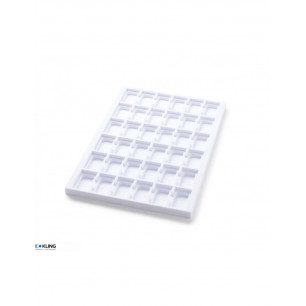 Tiefgezogener Einsatz 3083V mit 36 vertieften Fächern