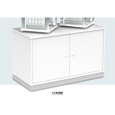 Doppel-Vitrine 24745B LED beleuchtet