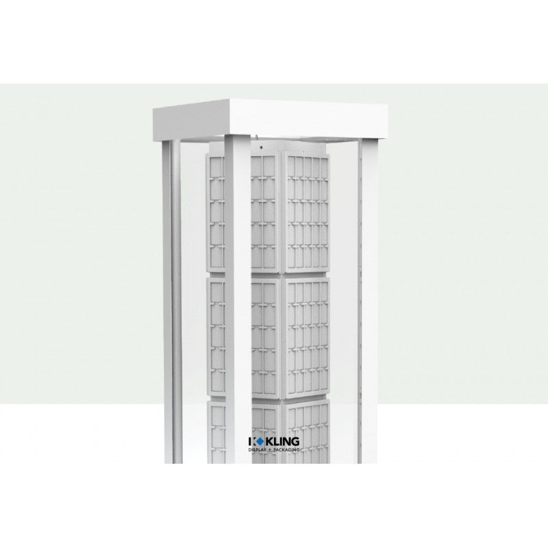 Vitrine 21150B15 LED beleuchtet, lackierte Profile