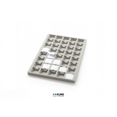 Tiefgezogener Einsatz 3016V mit 40 vertieften Fächern