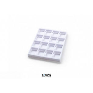 Tiefgezogener Einsatz 3061XV mit 16 vertieften Fächern