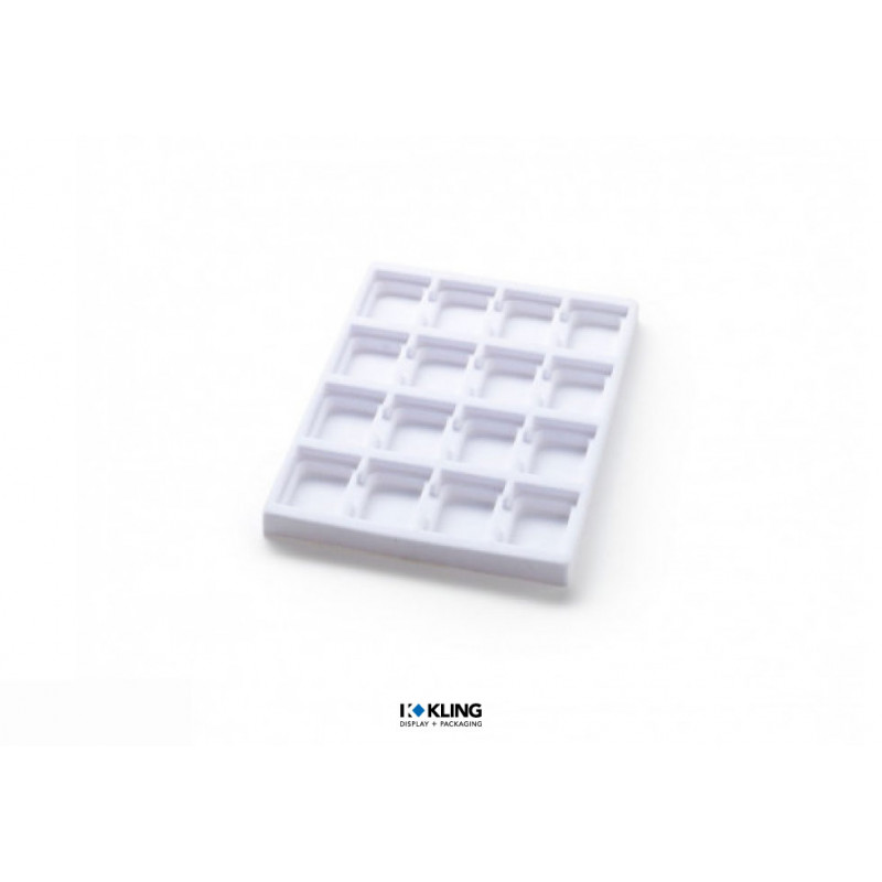 Tiefgezogener Einsatz 3061XV mit 16 vertieften Fächern