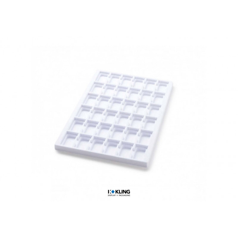 Tiefgezogener Einsatz 3083V mit 36 vertieften Fächern