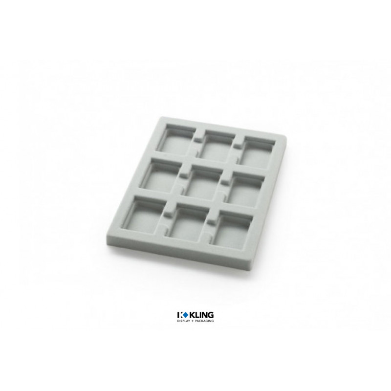 Tiefgezogener Einsatz 3149XV mit 9 vertieften Fächern