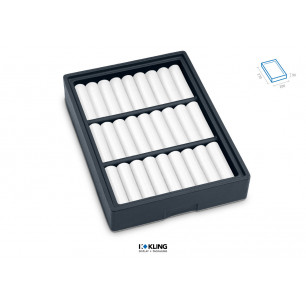 Armreiflade RL31/90 2-teilig mit 3 x 9 Wulsten Serie Rebra Extralight