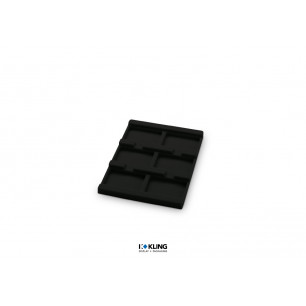 Tiefgezogener Einsatz 3001XV mit 6 vertieften Fächern