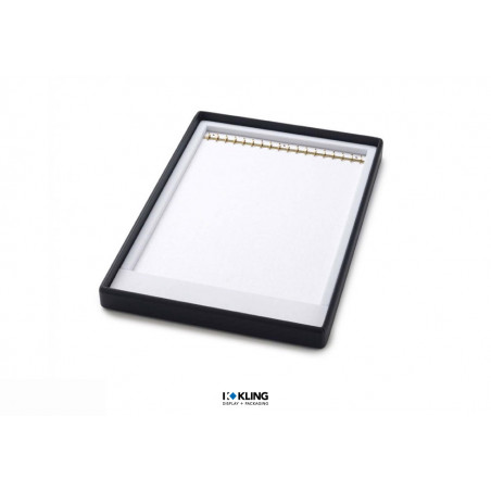 Tiefgezogener Einsatz 3079G mit 18er Hakenleiste in goldfarben