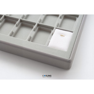 Eingeschlagene Aufmachungskarte 302HA für Anhänger mit gold- oder silberfarbenem Haken 751