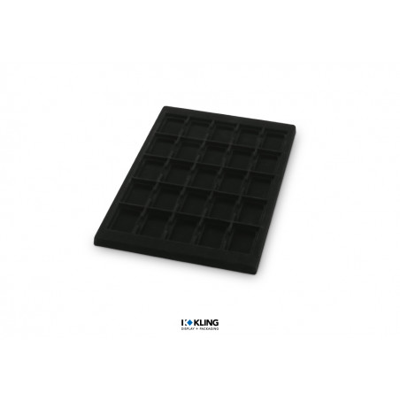 Tiefgezogener Einsatz 3003V mit 25 vertieften Fächern