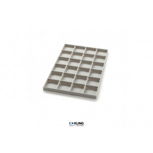 Tiefgezogener Einsatz 3064 mit 24 Fächer